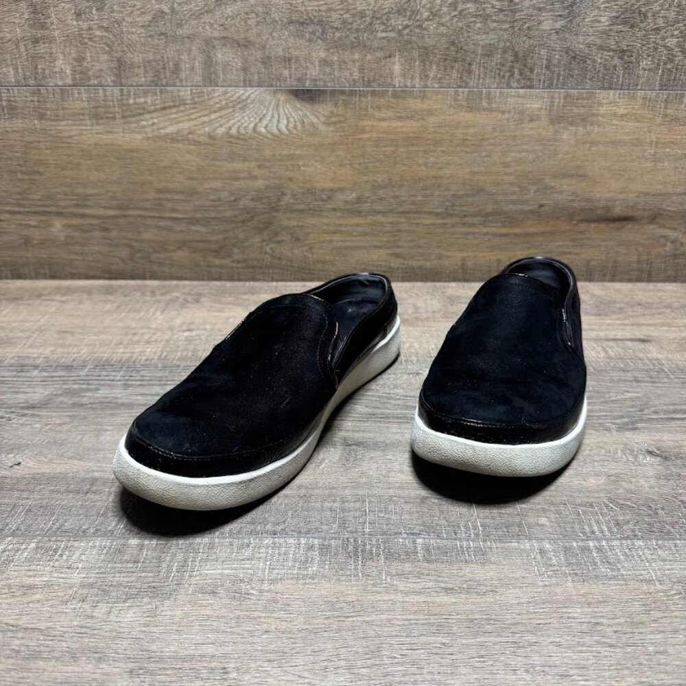 Vionic Effortless Black Suede Fashion Sneakers Women's Size 9